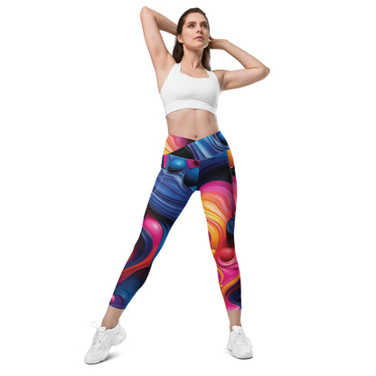 Spectrum Crossover leggings with pockets