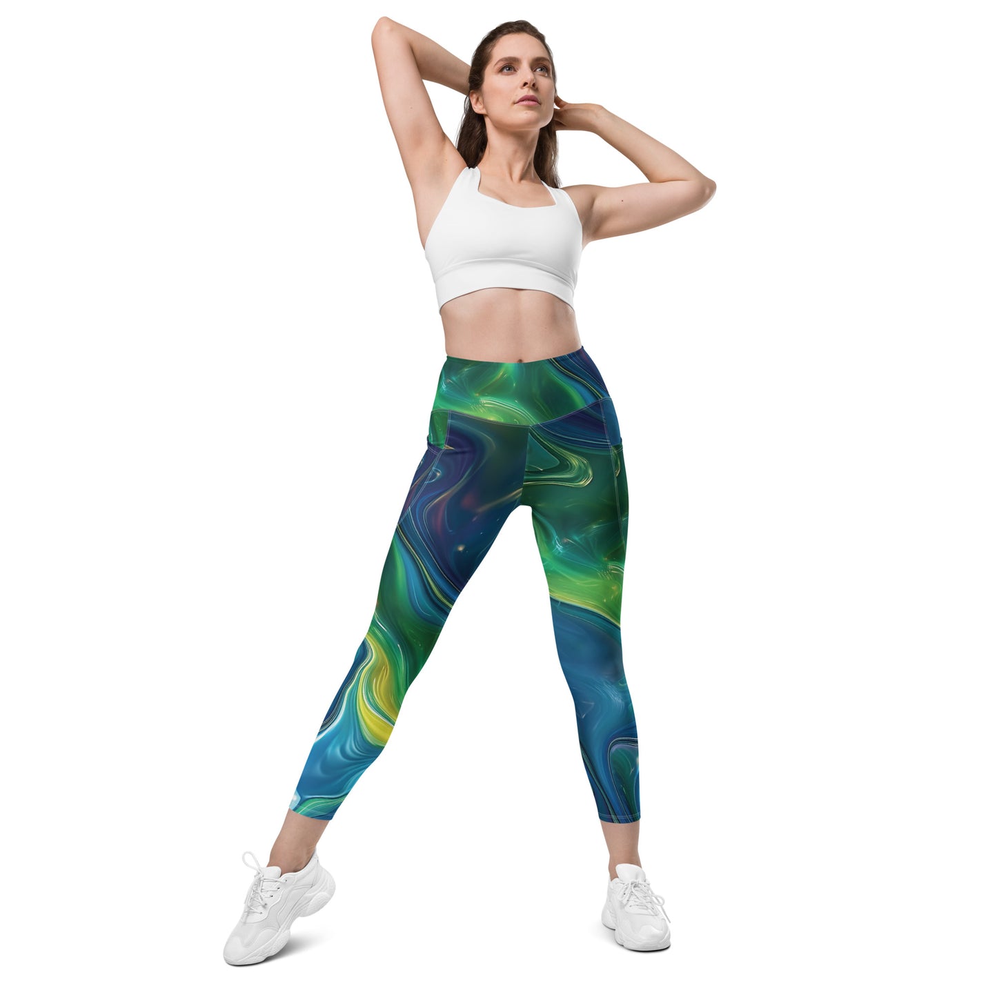 Acid Drip Leggings with pockets