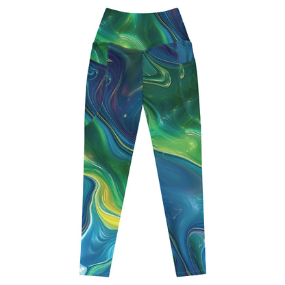 Acid Drip Leggings with pockets