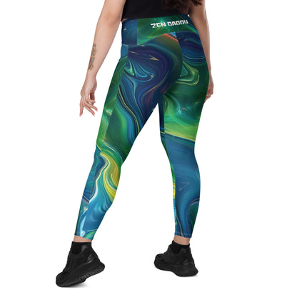 Acid Drip Leggings with pockets