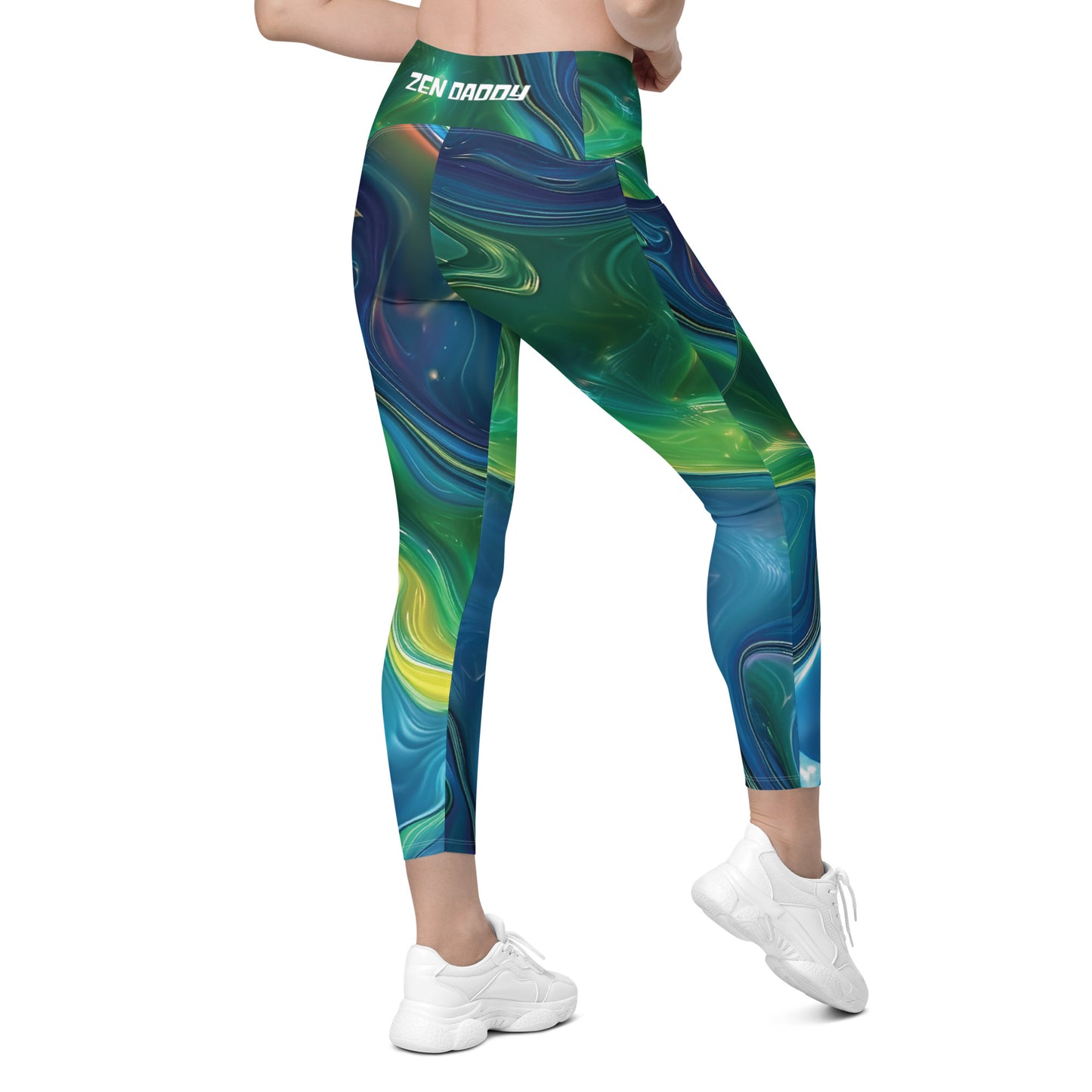 Acid Drip Leggings with pockets