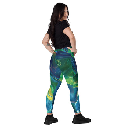 Acid Drip Leggings with pockets