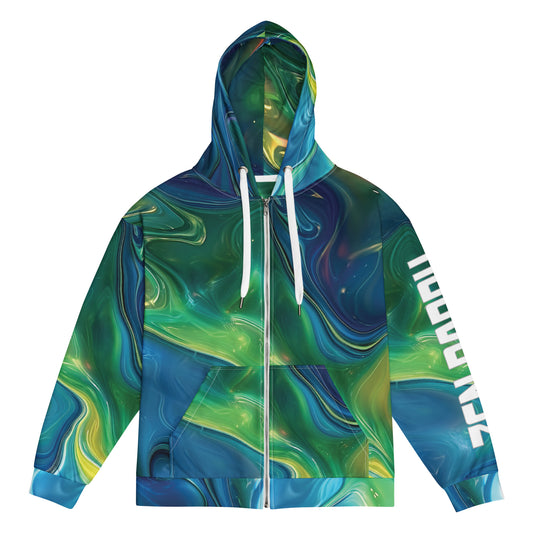 Acid Drip Unisex zip hoodie