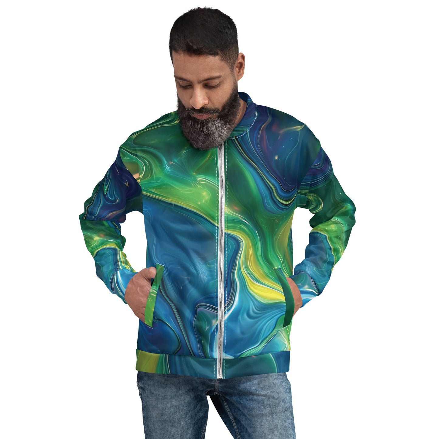 Acid Drip Bomber Jacket