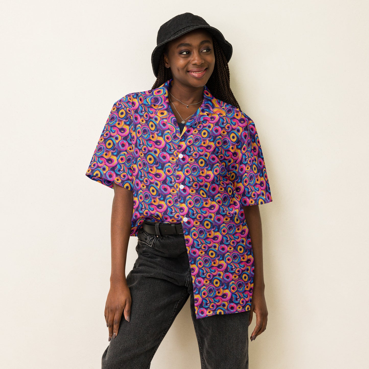 Gamehenge Unisex button shirt