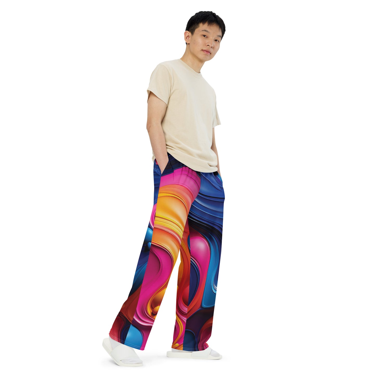 Spectrum wide-leg pants