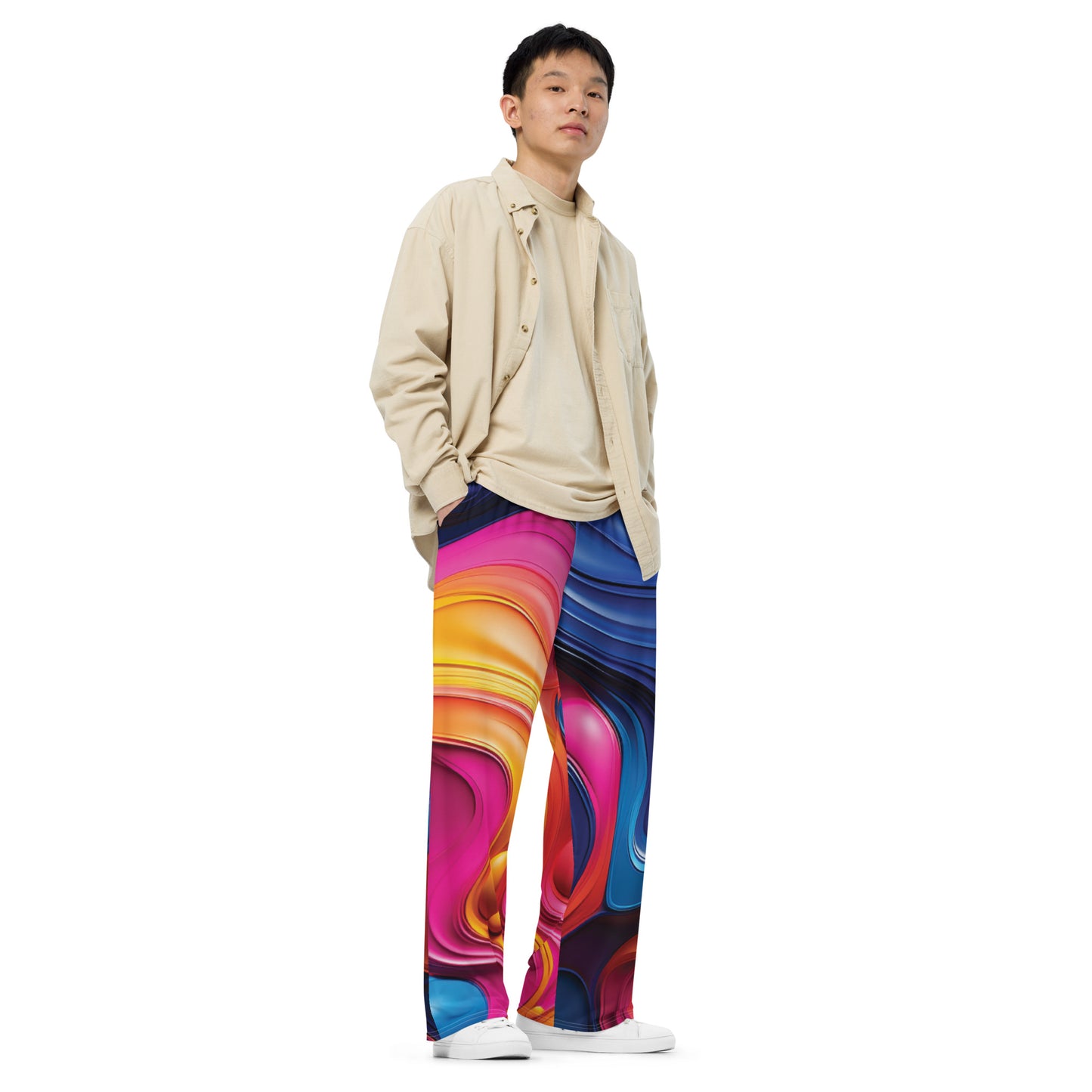 Spectrum wide-leg pants