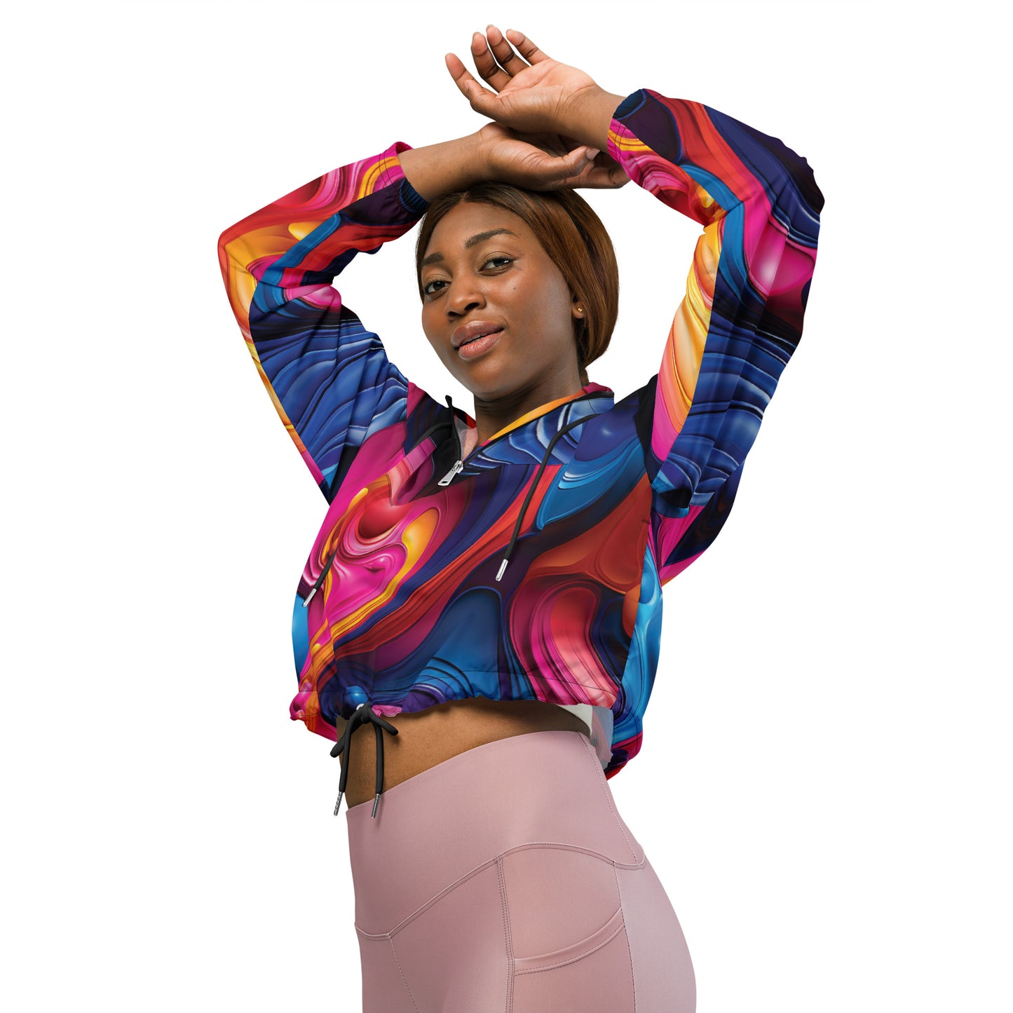 Spectrum Cropped windbreaker